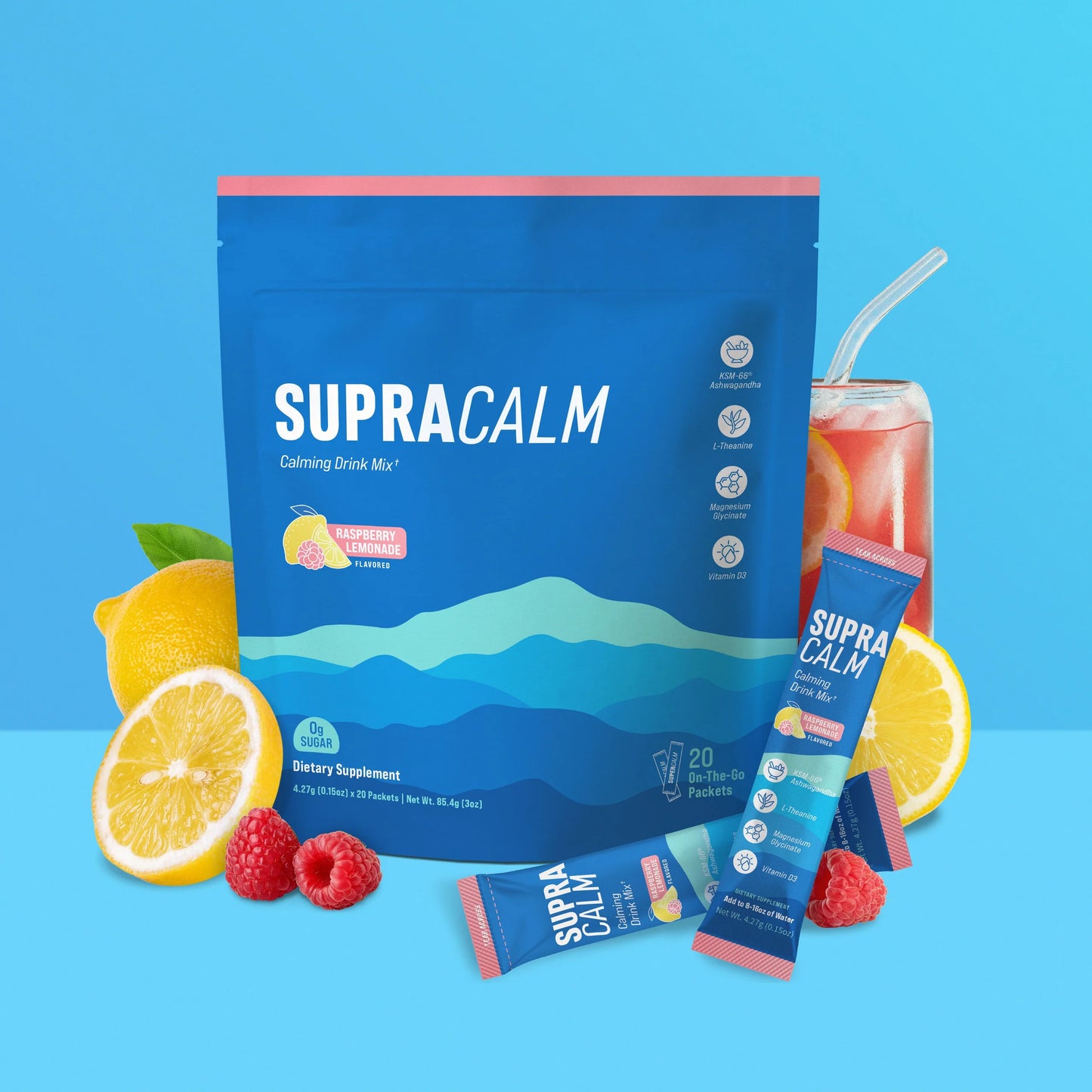 🇨🇮 SUPERCALM™ - Dites à Dieu au stress quotidien, ventre et visage gonflés