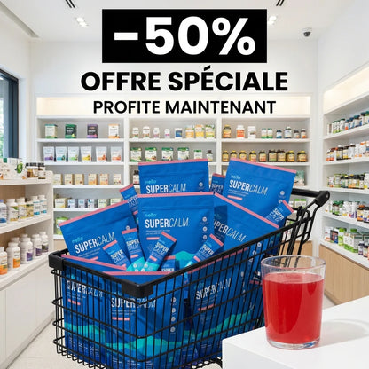 🇨🇮 SUPERCALM™ - Dites à Dieu au stress quotidien, ventre et visage gonflés