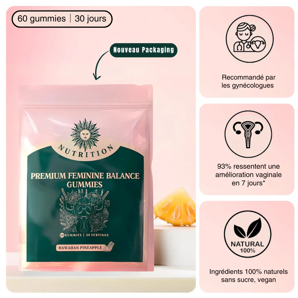 🇨🇮 VitalSource™ - Gummies Équilibre Intime Féminin l Confort Ultime