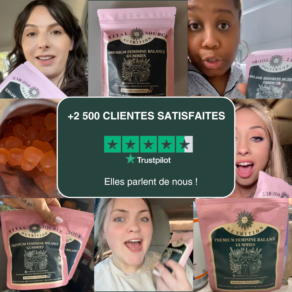 🇨🇮 VitalSource™ - Gummies Équilibre Intime Féminin l Confort Ultime